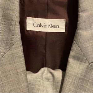 Used Calvin Klein gray suit. 35R in great condition.